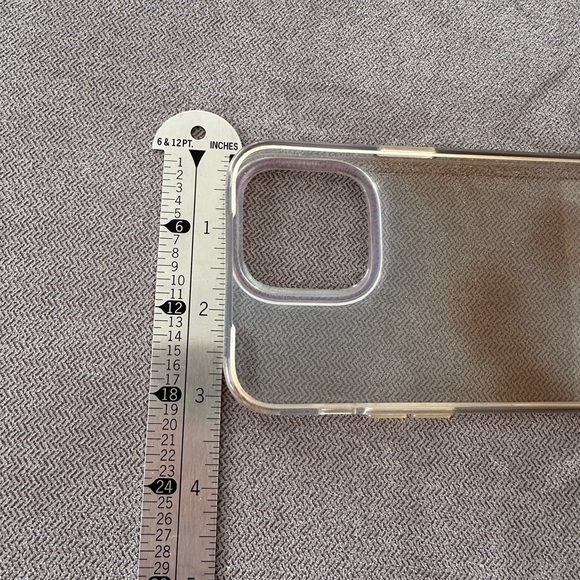 Clear Tech 21 iPhone 14 Plus cell phone case - Picture 3 of 6